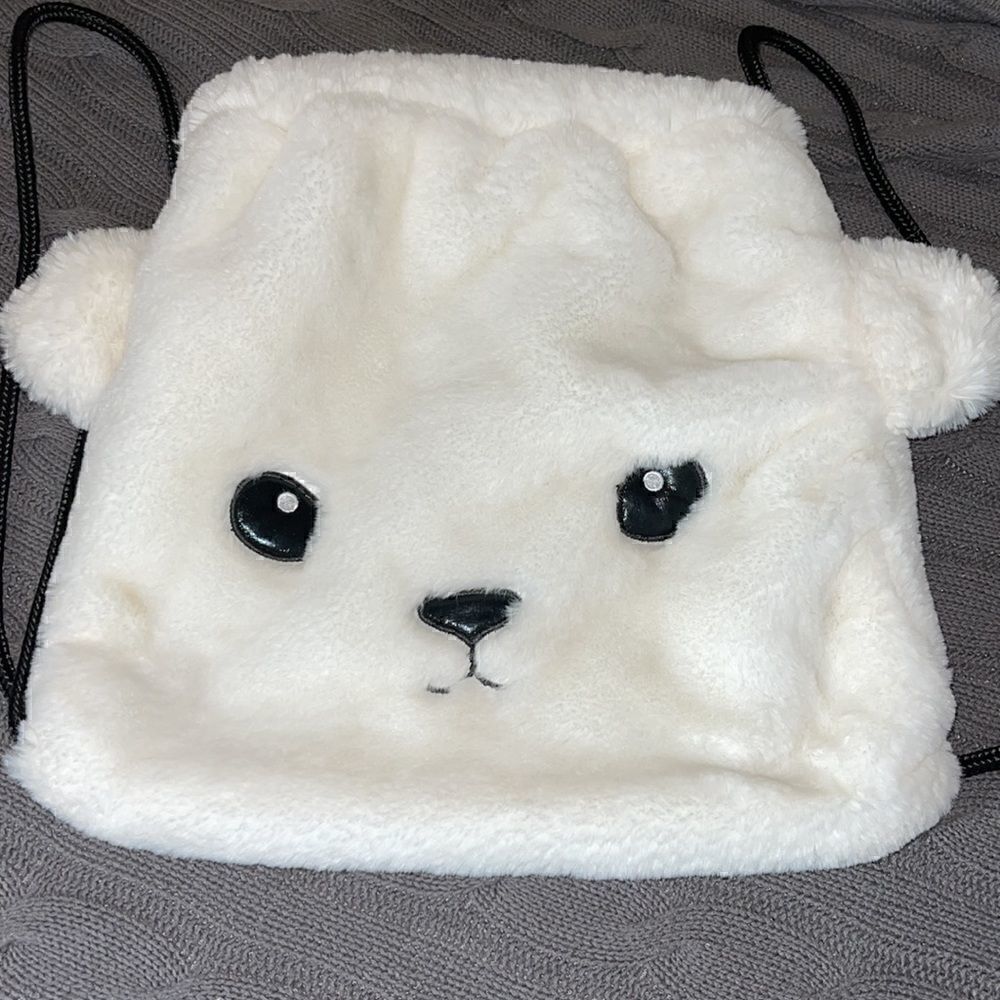 H&M Bear sherpa‎ Backpack kids